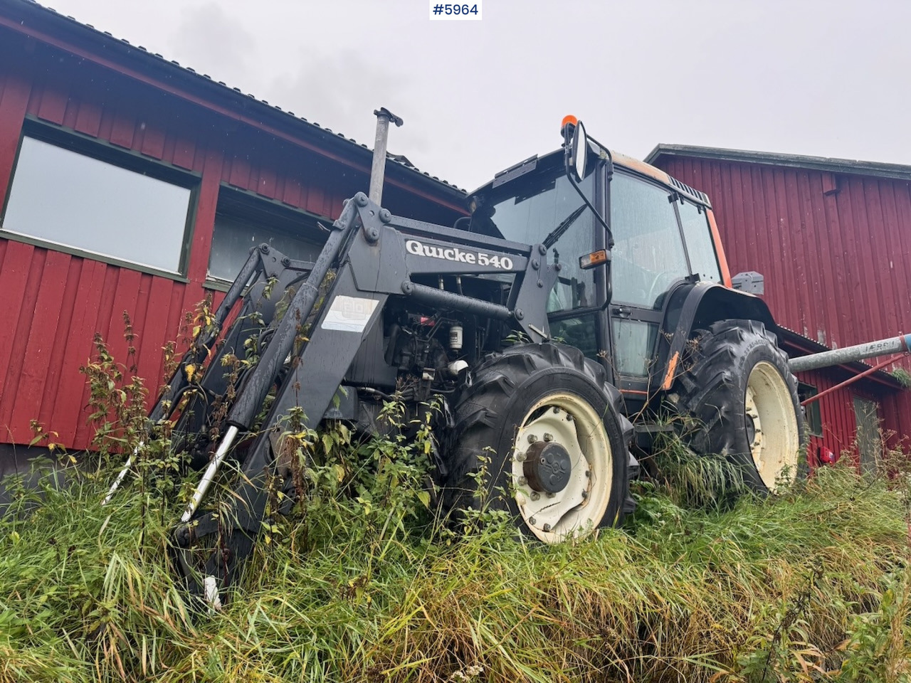 1991 Valmet 6100 Turbo with front loader and bucket - Traktor: gambar 4 1991 Valmet 6100 Turbo with front loader and bucket - Traktor: gambar 4