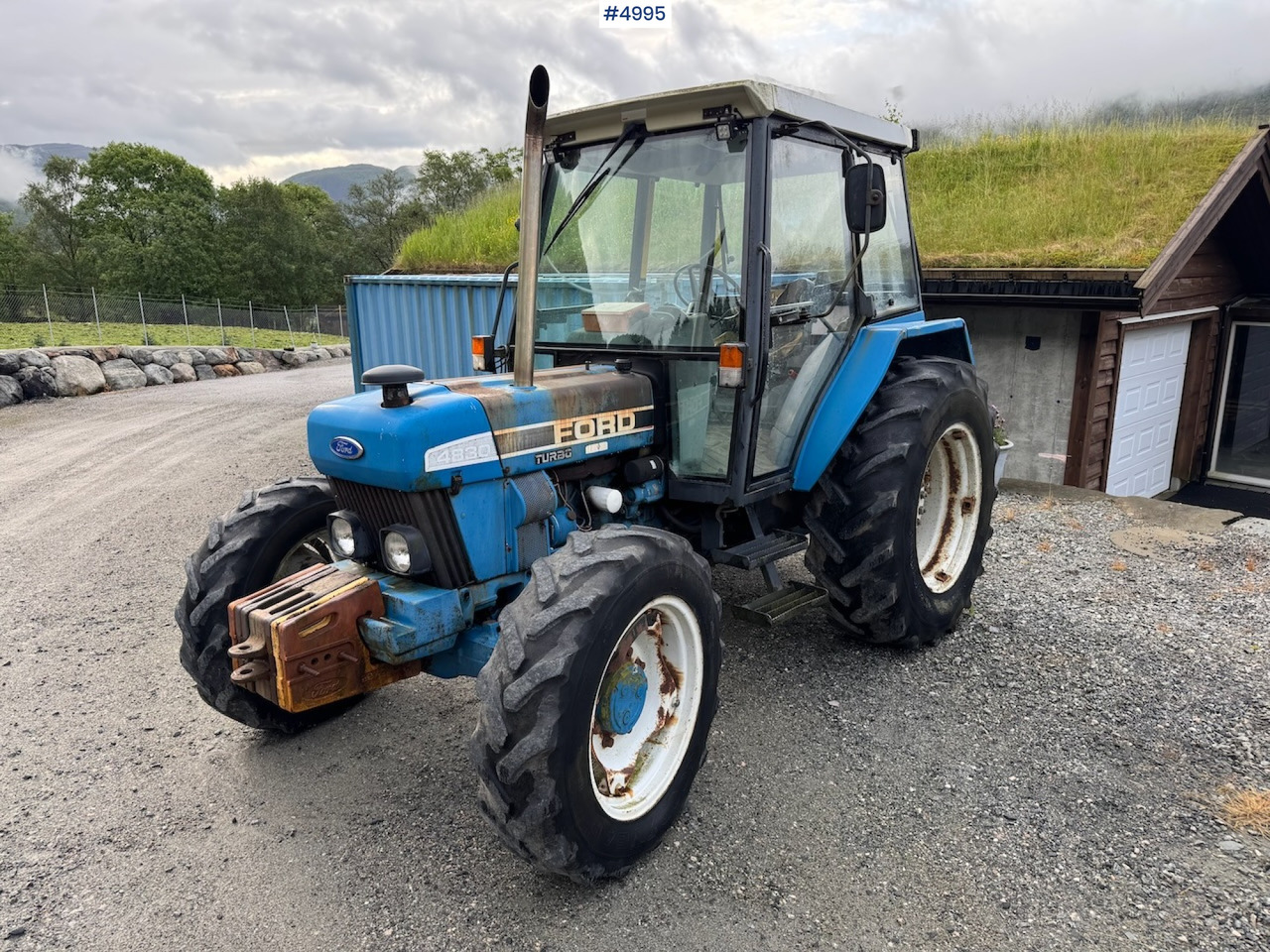 1992 Ford 4830 Turbo w/ twin wheels - Traktor: gambar 1 1992 Ford 4830 Turbo w/ twin wheels - Traktor: gambar 1