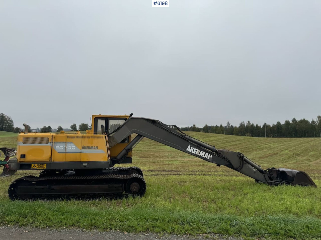 1993 Åkerman EC200 Tracked excavator w/ 2 buckets. New belts and sprocket. - Ekskavator: gambar 2 1993 Åkerman EC200 Tracked excavator w/ 2 buckets. New belts and sprocket. - Ekskavator: gambar 2