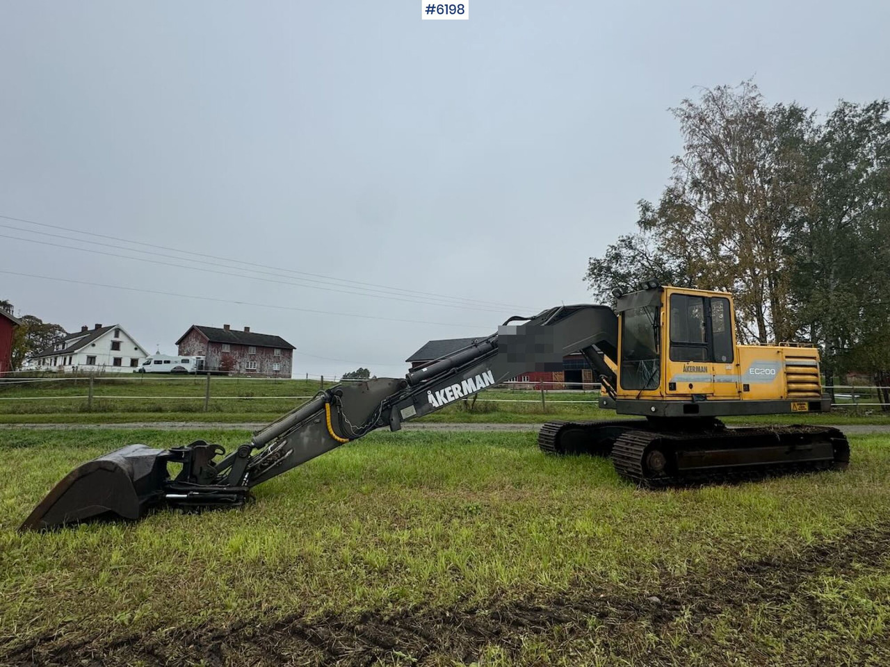 1993 Åkerman EC200 Tracked excavator w/ 2 buckets. New belts and sprocket. - Ekskavator: gambar 4 1993 Åkerman EC200 Tracked excavator w/ 2 buckets. New belts and sprocket. - Ekskavator: gambar 4