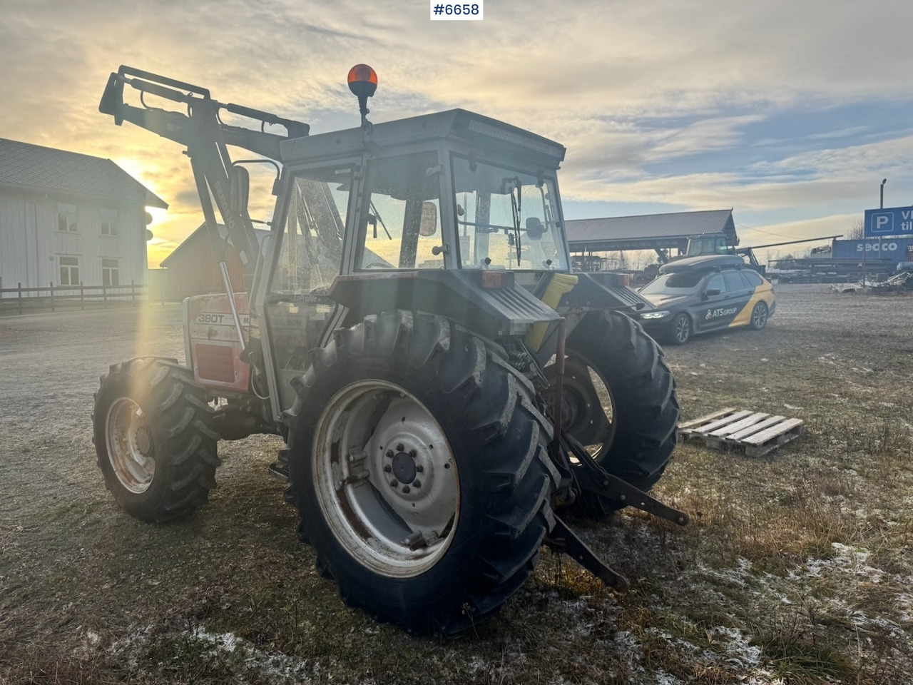 1995 Massey Ferguson 390T w/ Front Loader. - Traktor: gambar 4 1995 Massey Ferguson 390T w/ Front Loader. - Traktor: gambar 4