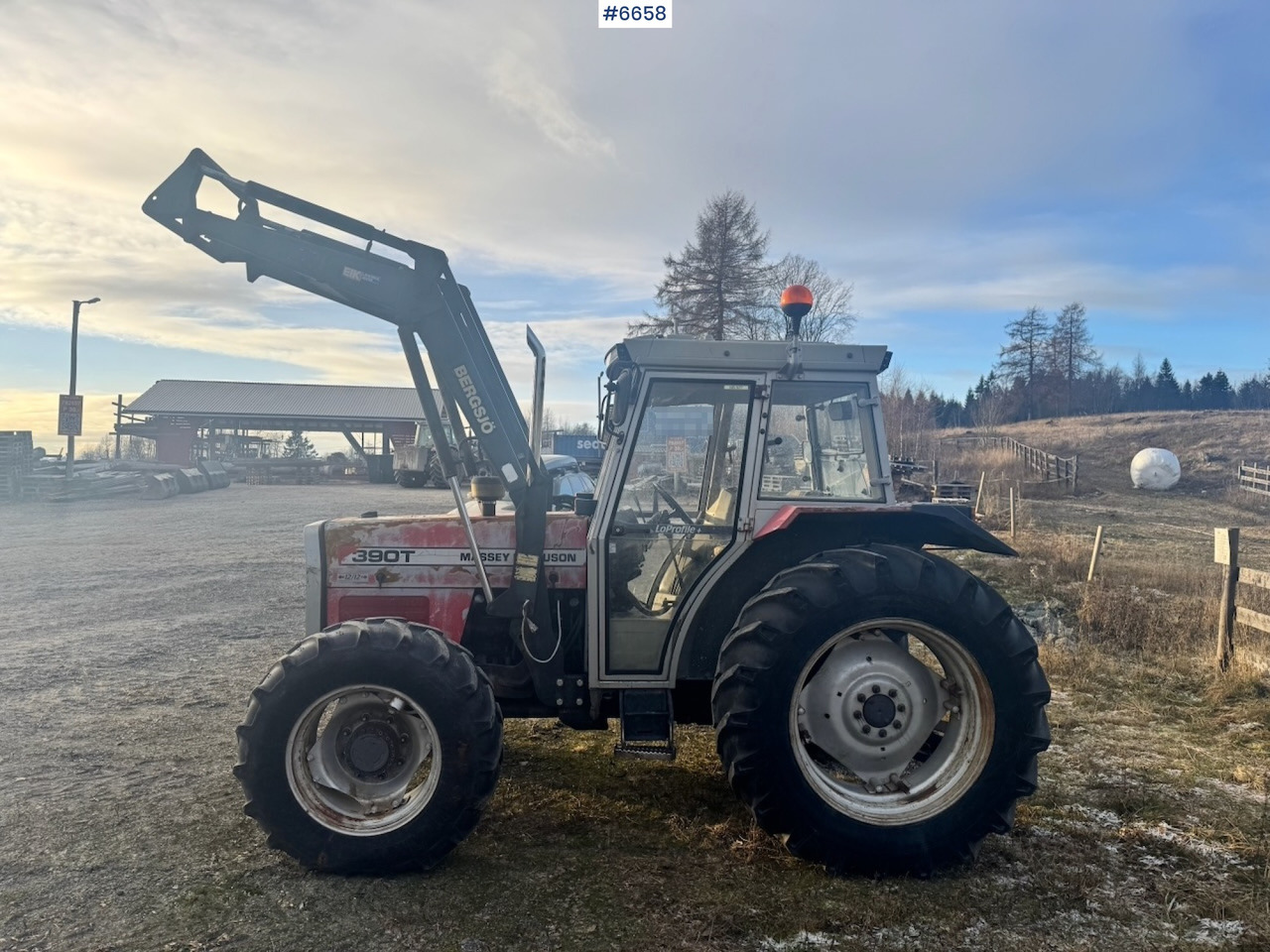 1995 Massey Ferguson 390T w/ Front Loader. - Traktor: gambar 3 1995 Massey Ferguson 390T w/ Front Loader. - Traktor: gambar 3