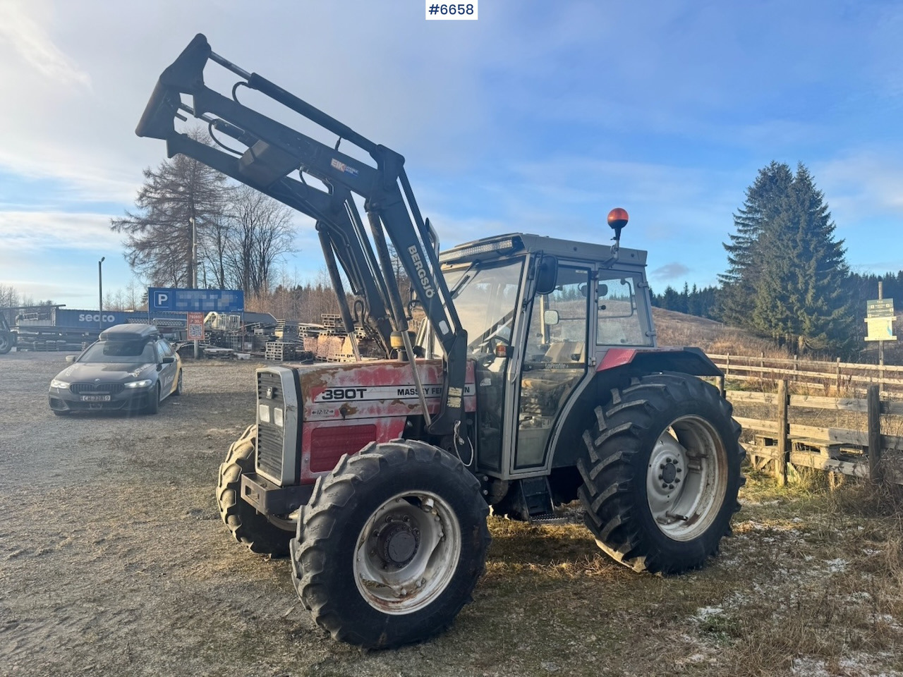 1995 Massey Ferguson 390T w/ Front Loader. - Traktor: gambar 2 1995 Massey Ferguson 390T w/ Front Loader. - Traktor: gambar 2