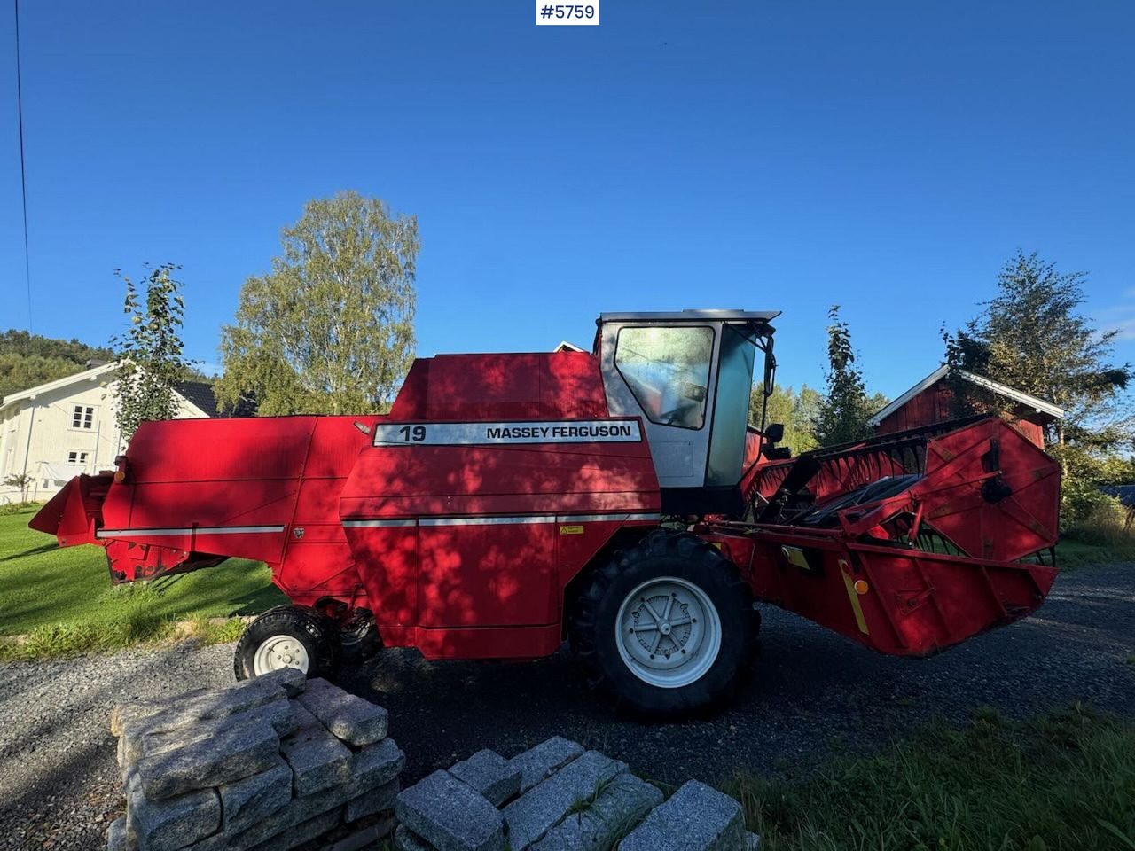 1995 Massey ferguson 19 - Pemanen gabungan: gambar 2 1995 Massey ferguson 19 - Pemanen gabungan: gambar 2
