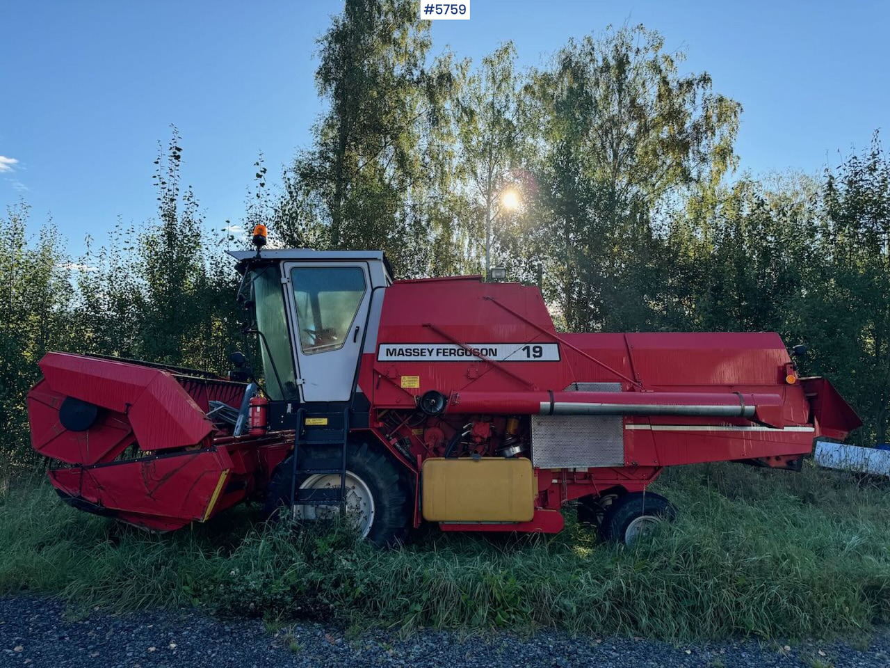 1995 Massey ferguson 19 - Pemanen gabungan: gambar 5 1995 Massey ferguson 19 - Pemanen gabungan: gambar 5