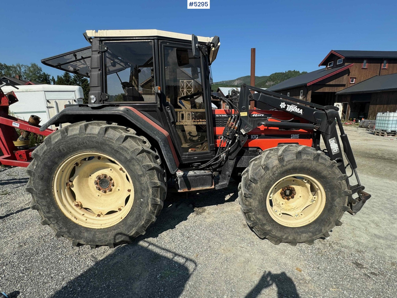 1995 SAME Antares tractor w/ front loader. WATCH VIDEO! - Traktor: gambar 5 1995 SAME Antares tractor w/ front loader. WATCH VIDEO! - Traktor: gambar 5