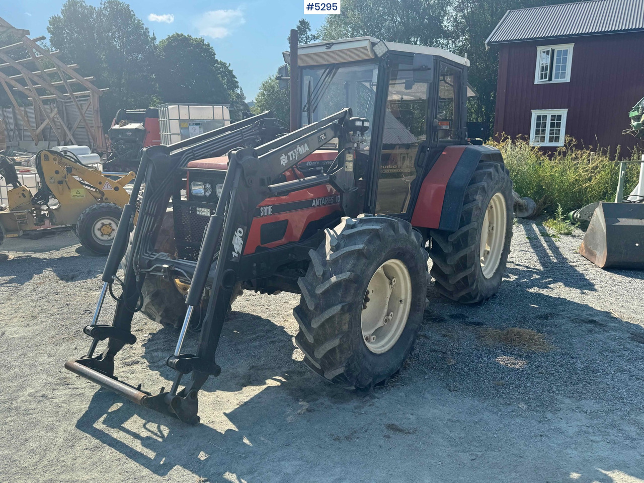 1995 SAME Antares tractor w/ front loader. WATCH VIDEO! - Traktor: gambar 3 1995 SAME Antares tractor w/ front loader. WATCH VIDEO! - Traktor: gambar 3