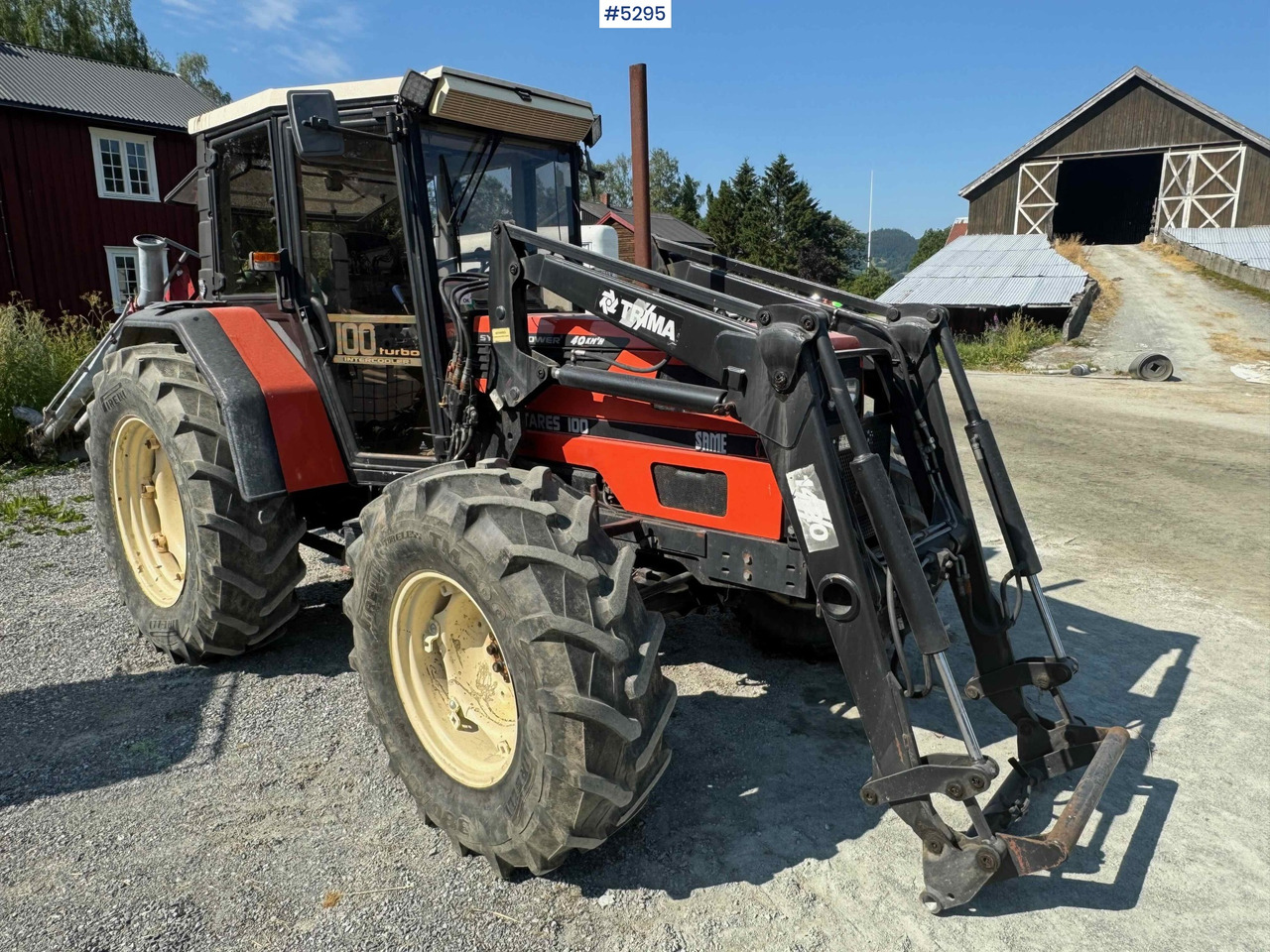 1995 SAME Antares tractor w/ front loader. WATCH VIDEO! - Traktor: gambar 1 1995 SAME Antares tractor w/ front loader. WATCH VIDEO! - Traktor: gambar 1