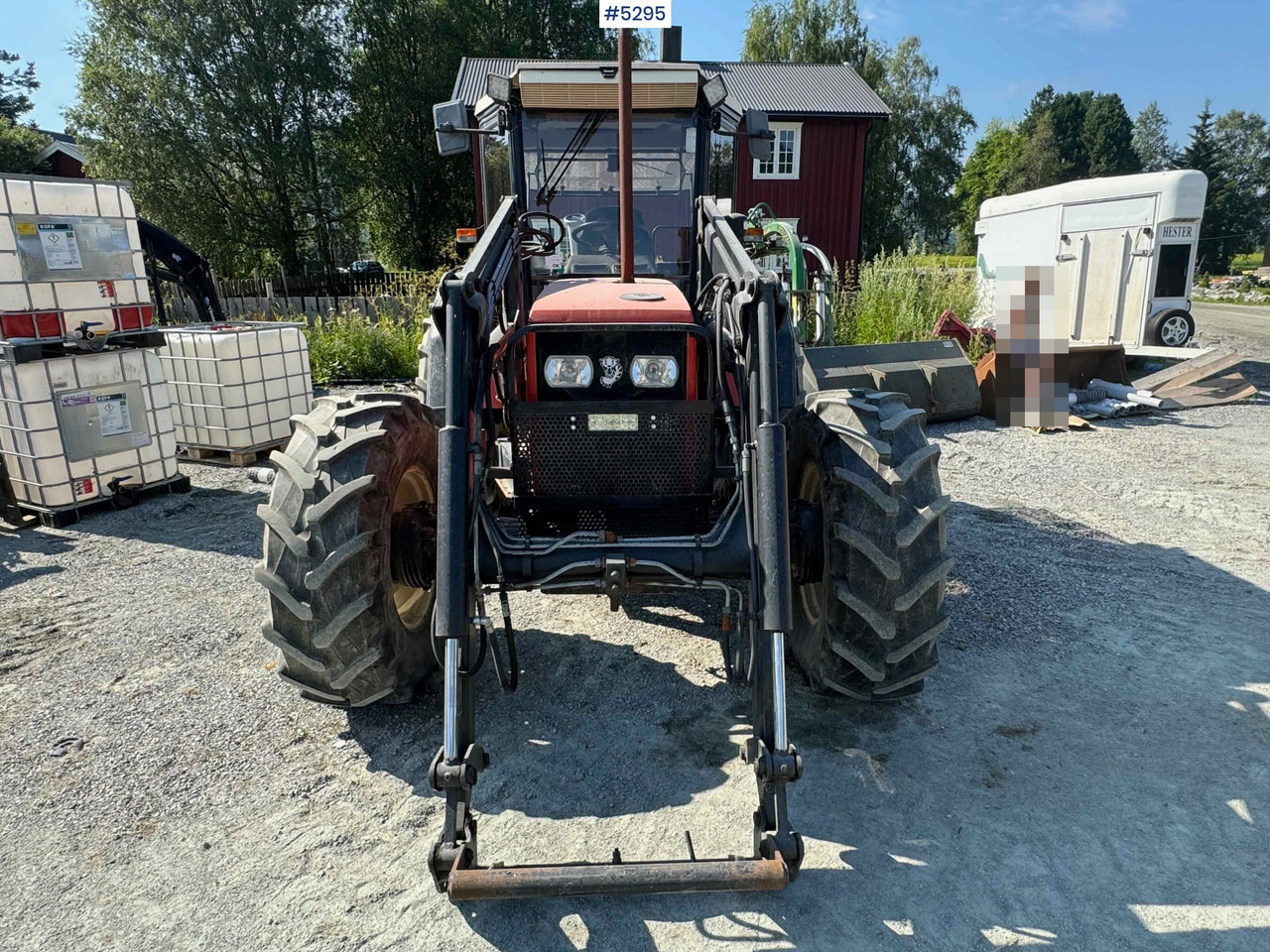1995 SAME Antares tractor w/ front loader. WATCH VIDEO! - Traktor: gambar 2 1995 SAME Antares tractor w/ front loader. WATCH VIDEO! - Traktor: gambar 2