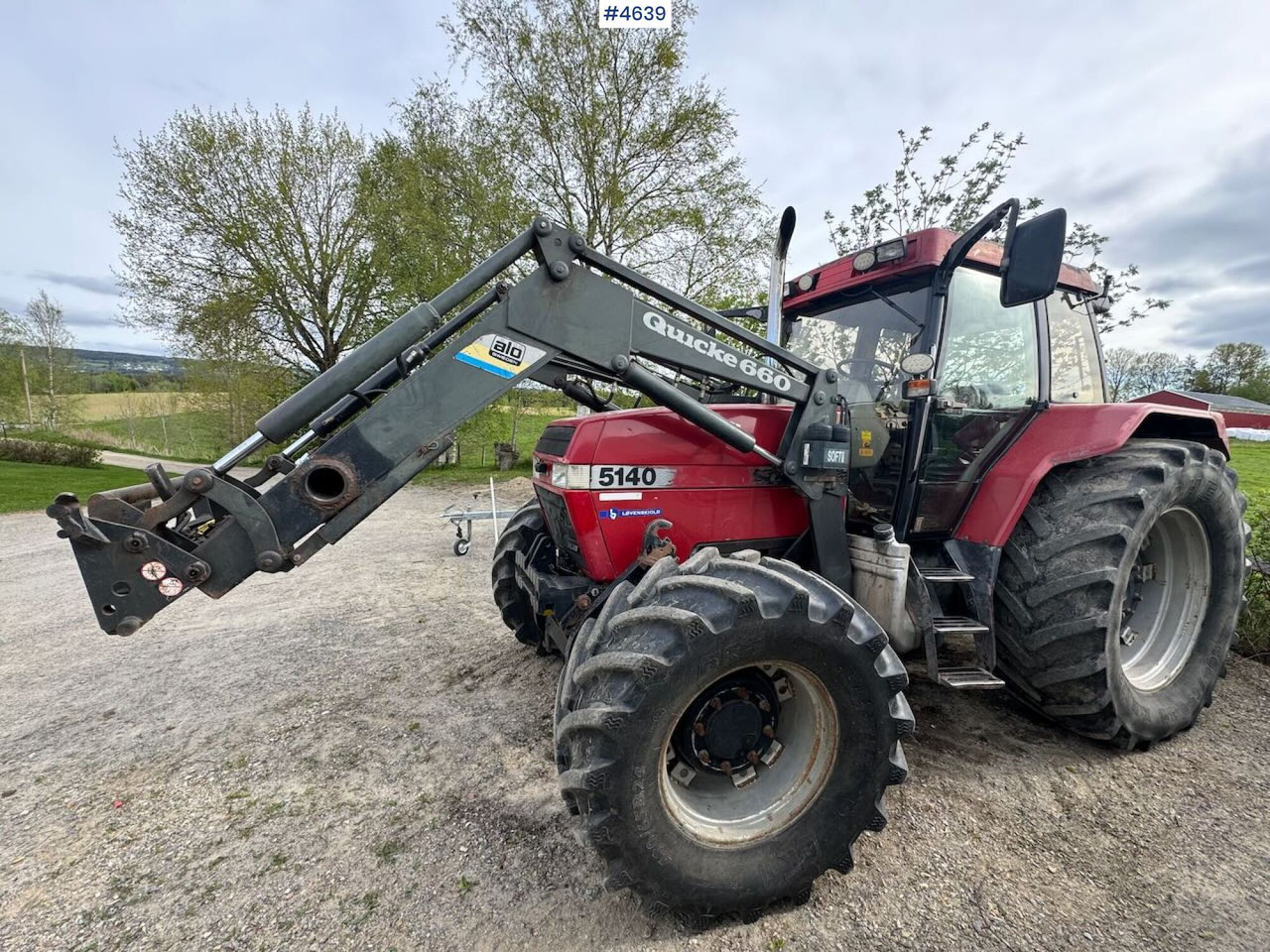 1996 CASE IH 5140 Maxxum Plus w/ front loader - Traktor: gambar 2 1996 CASE IH 5140 Maxxum Plus w/ front loader - Traktor: gambar 2