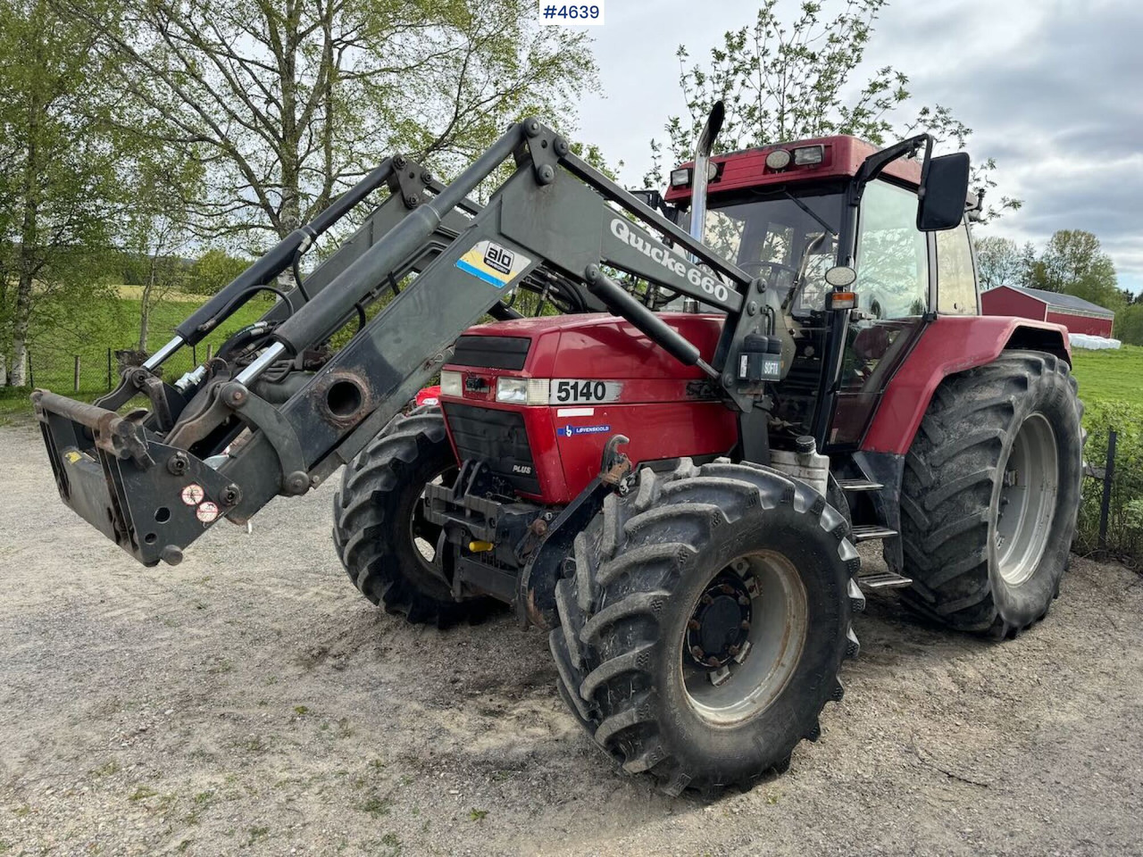 1996 CASE IH 5140 Maxxum Plus w/ front loader - Traktor: gambar 1 1996 CASE IH 5140 Maxxum Plus w/ front loader - Traktor: gambar 1