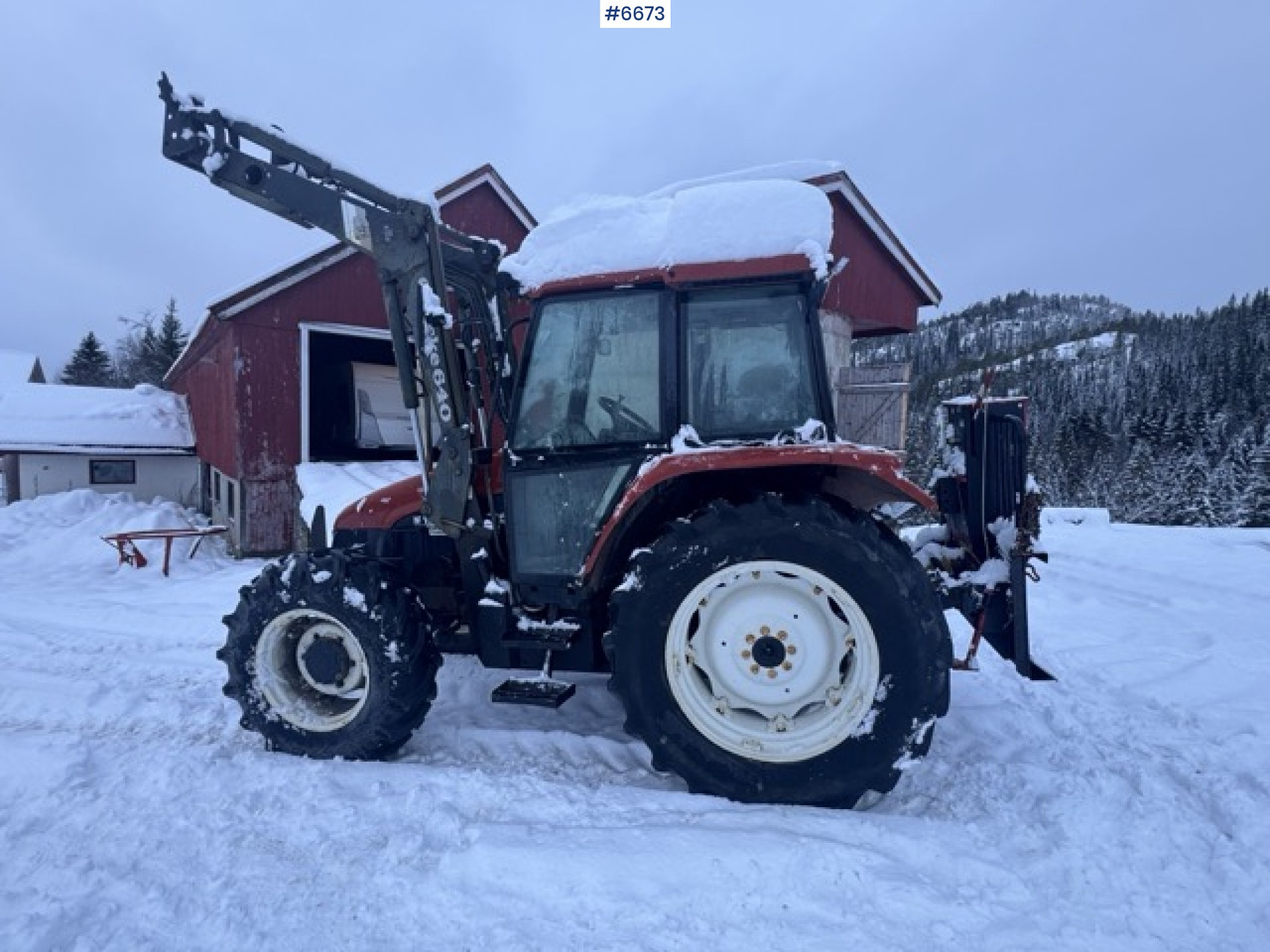 1996 New Holland L75 with front loader and 3rd function - Traktor: gambar 4 1996 New Holland L75 with front loader and 3rd function - Traktor: gambar 4