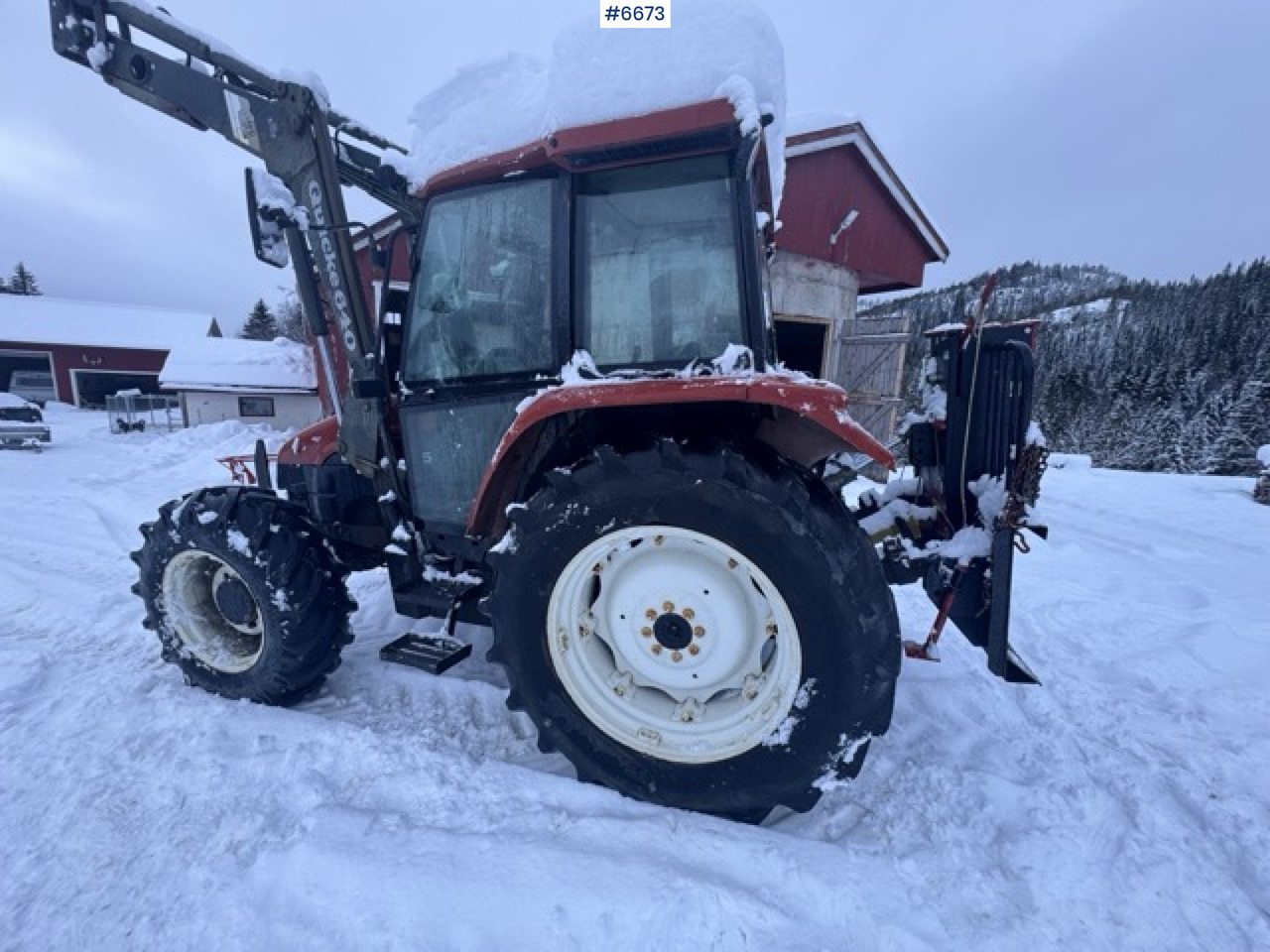 1996 New Holland L75 with front loader and 3rd function - Traktor: gambar 5 1996 New Holland L75 with front loader and 3rd function - Traktor: gambar 5