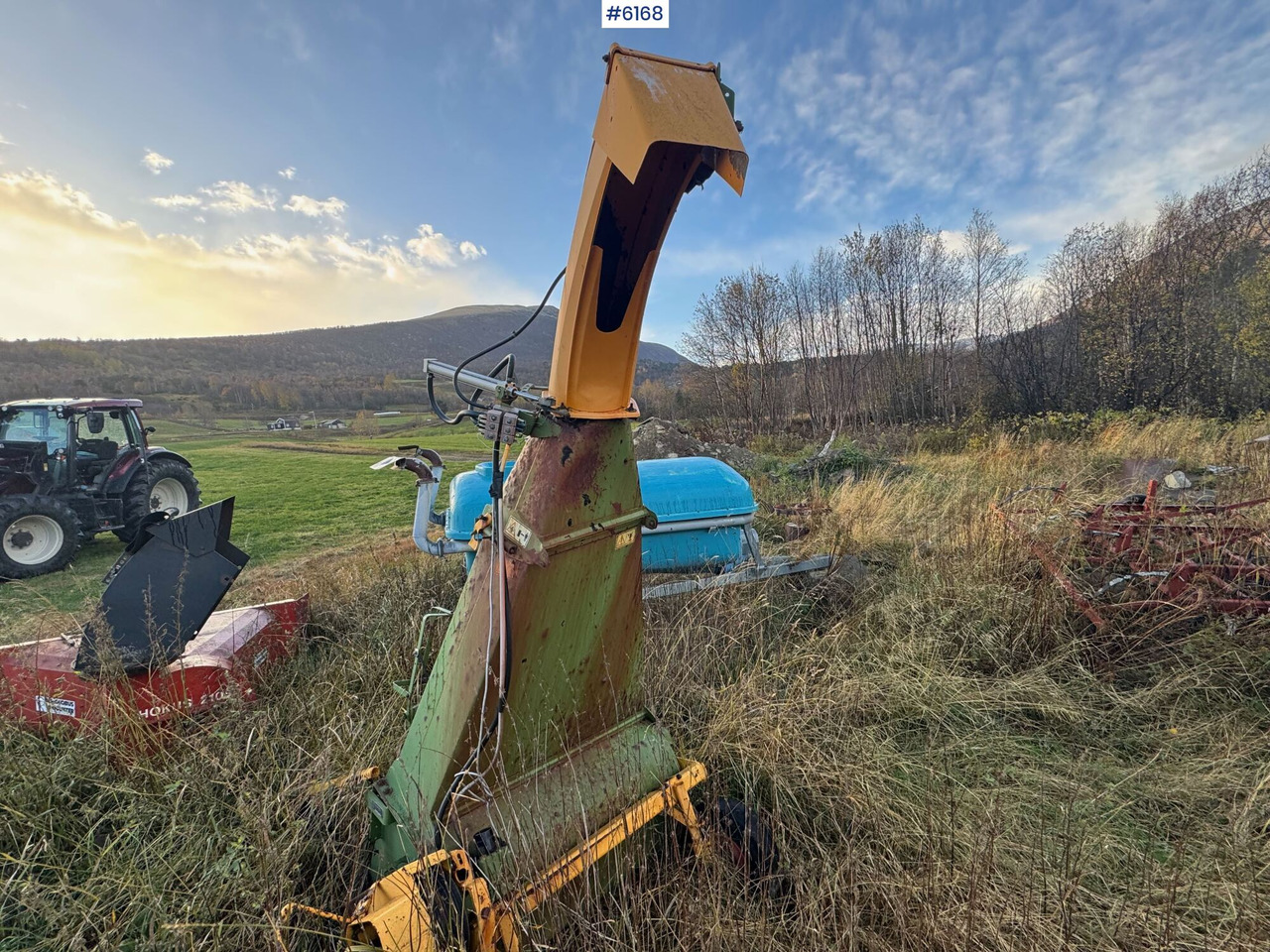 Peralatan untuk pembuatan jerami 1998 Serigstad forage harvester FS134: gambar 8