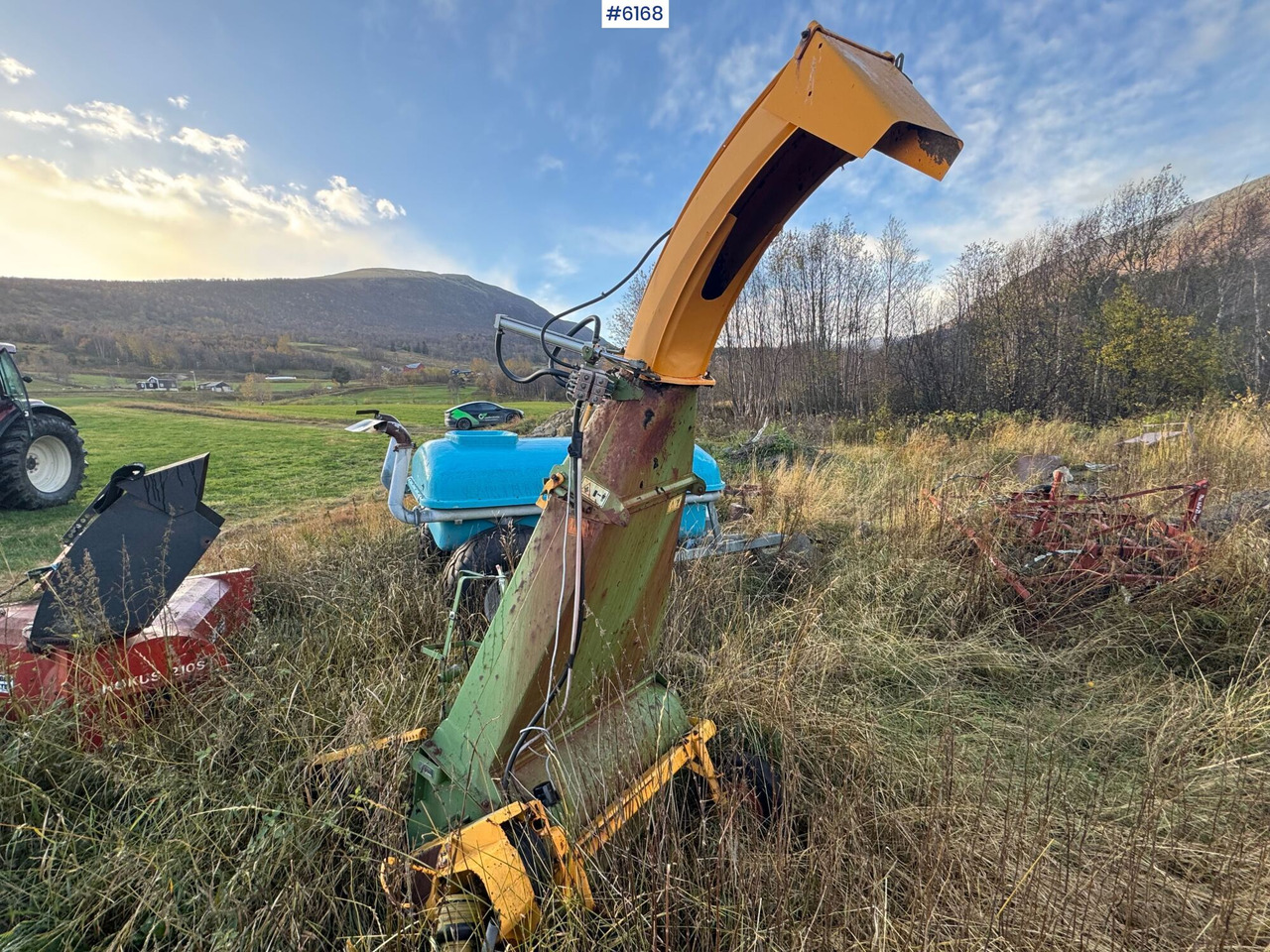 Peralatan untuk pembuatan jerami 1998 Serigstad forage harvester FS134: gambar 7