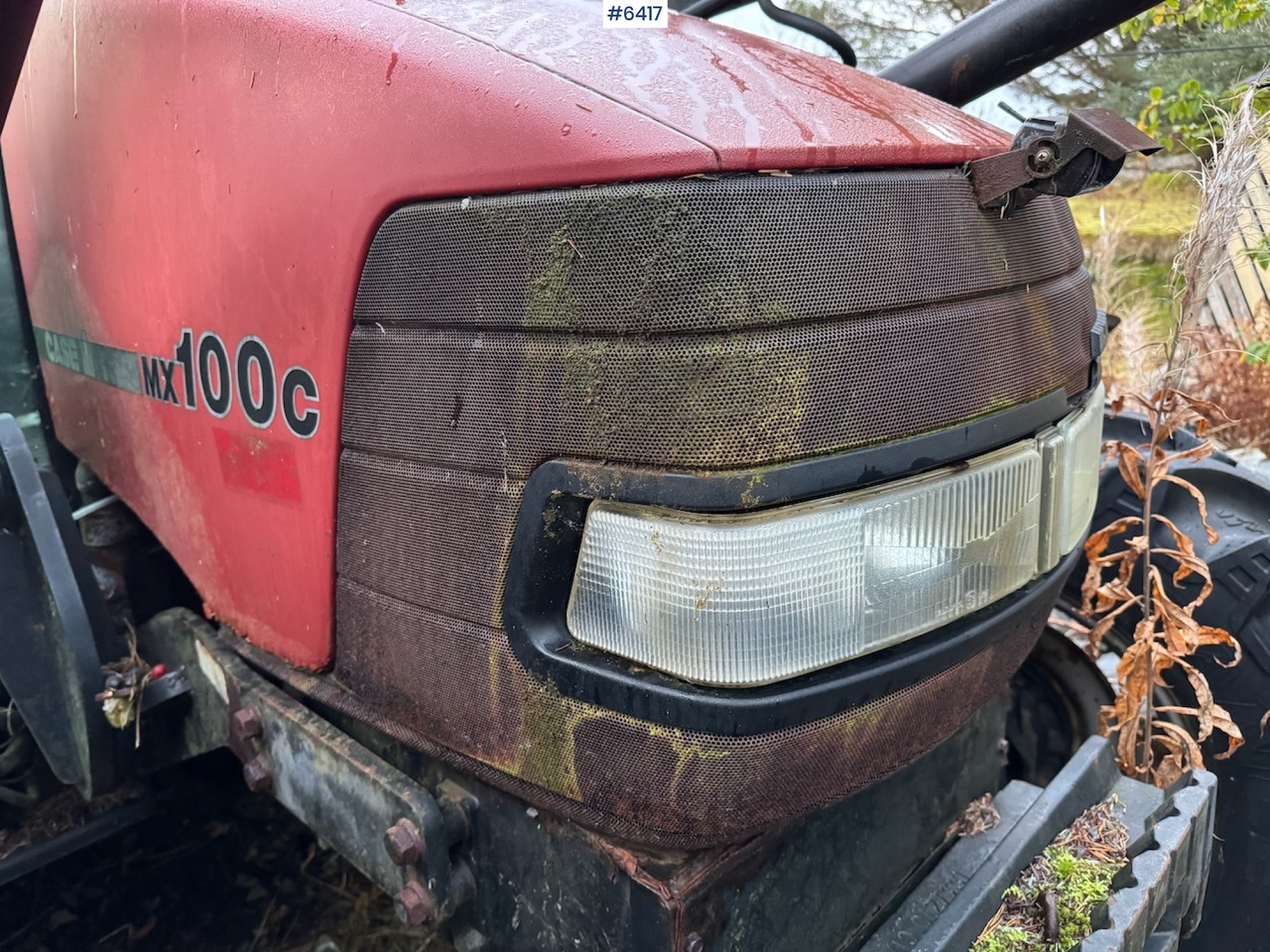 1999 Case IH Maxxum MX 100C w/ front loader, bucket and blade. Repair object. - Traktor: gambar 3 1999 Case IH Maxxum MX 100C w/ front loader, bucket and blade. Repair object. - Traktor: gambar 3