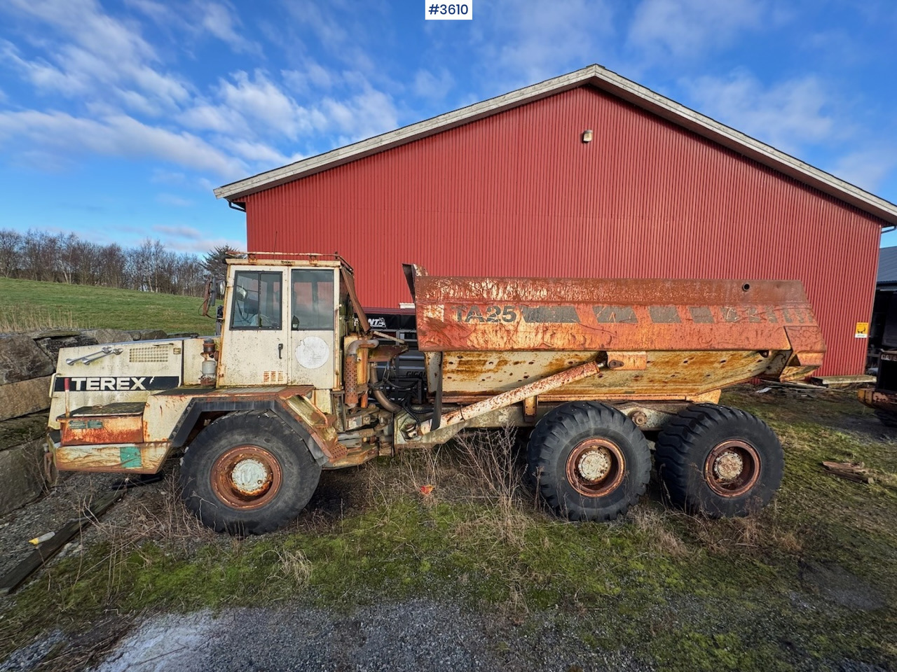 1999 Terex TA25 Dumper m/ lite timer. - Tempat sampah artikulasi: gambar 1 1999 Terex TA25 Dumper m/ lite timer. - Tempat sampah artikulasi: gambar 1