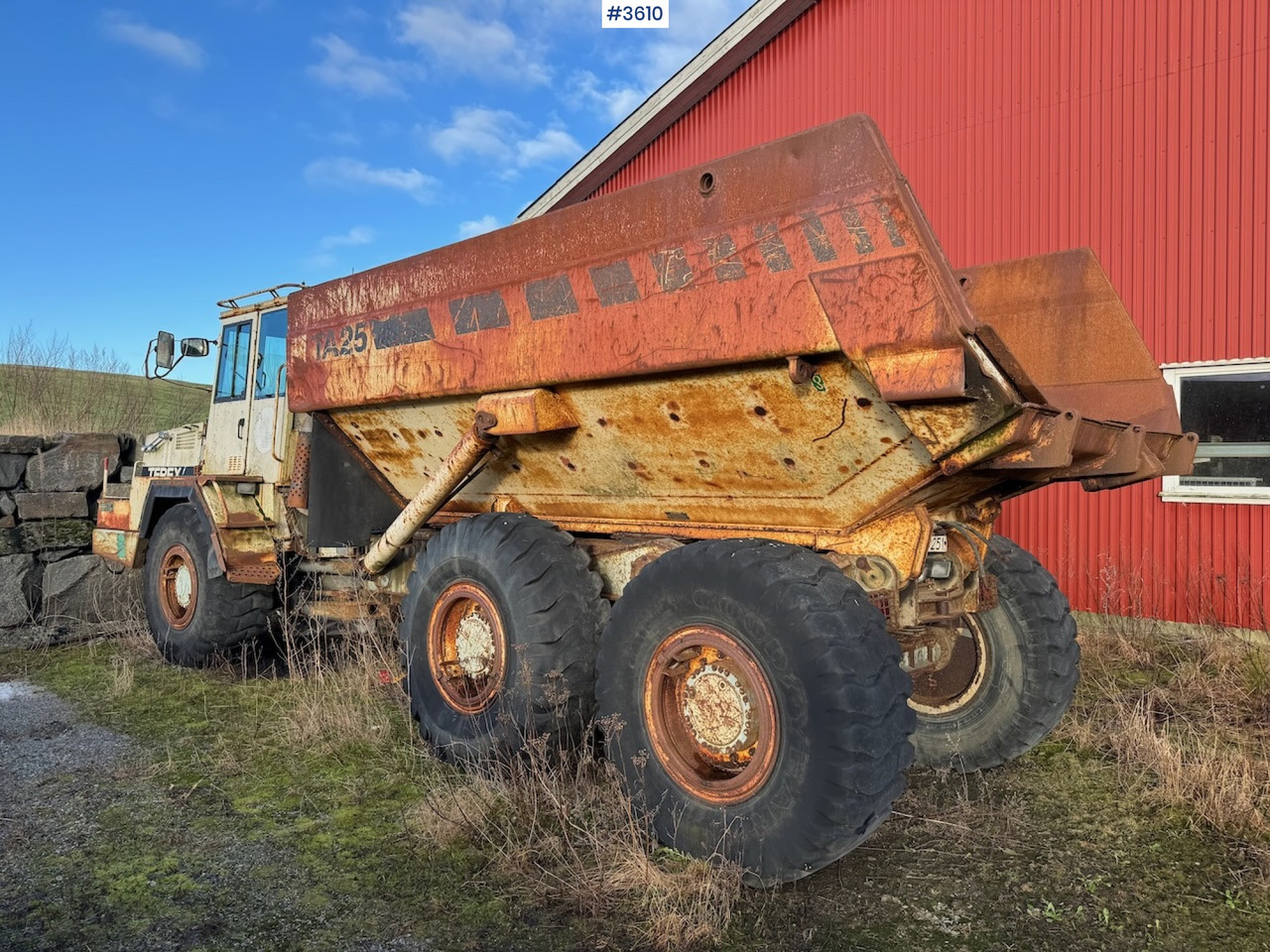 1999 Terex TA25 Dumper m/ lite timer. - Tempat sampah artikulasi: gambar 4 1999 Terex TA25 Dumper m/ lite timer. - Tempat sampah artikulasi: gambar 4