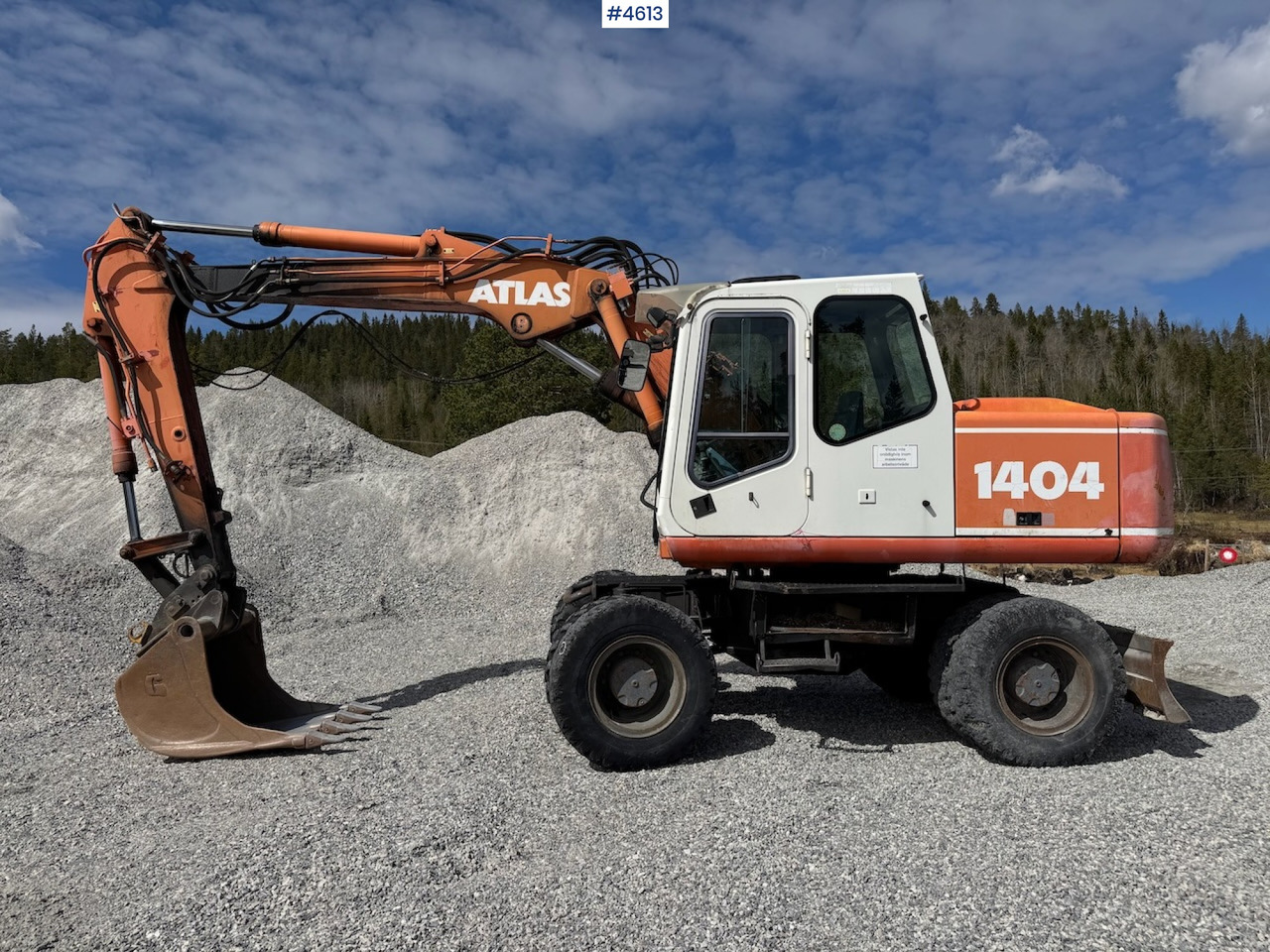 2001 Atlas 1404 Watch video! - Ekskavator: gambar 1 2001 Atlas 1404 Watch video! - Ekskavator: gambar 1