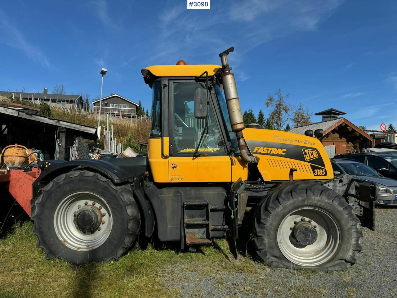 2001 JCB Fastrac 3185 4x4. The plow rigged and two sets of tires. - Traktor: gambar 4 2001 JCB Fastrac 3185 4x4. The plow rigged and two sets of tires. - Traktor: gambar 4