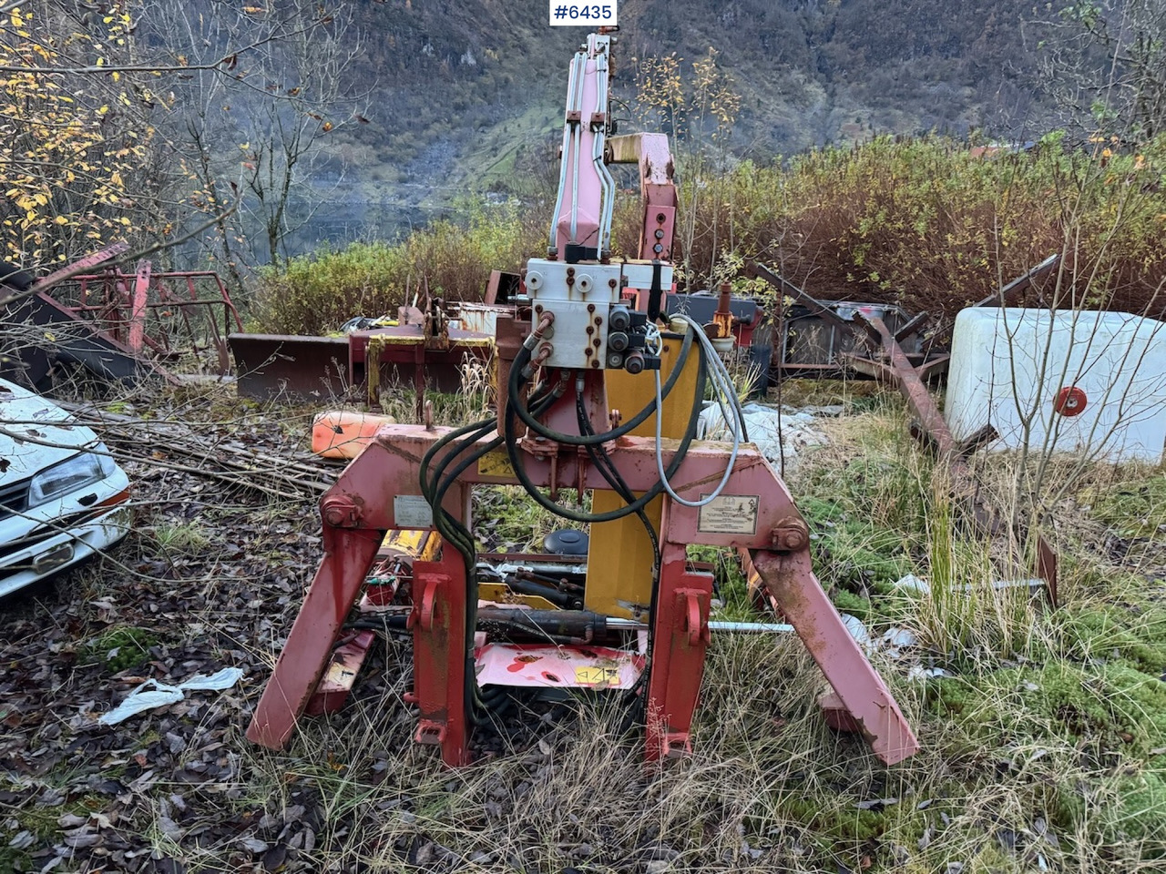 2001 Tellefsdal Auto Wrap 1300 Round bale wrapper. - Peralatan untuk pembuatan jerami: gambar 5 2001 Tellefsdal Auto Wrap 1300 Round bale wrapper. - Peralatan untuk pembuatan jerami: gambar 5