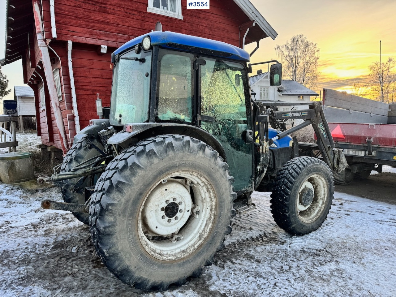 2003 New Holland TN75D 4x4 w/ Front Loader. 4000 hours! - Traktor: gambar 5 2003 New Holland TN75D 4x4 w/ Front Loader. 4000 hours! - Traktor: gambar 5