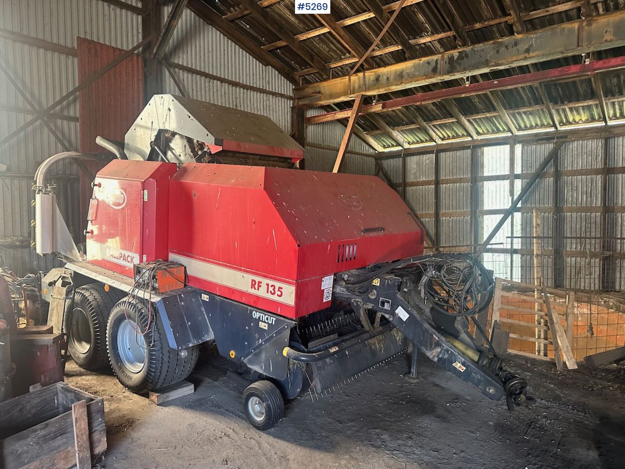 2003 Vicon RF 135 opticut round baler. - Peralatan untuk pembuatan jerami: gambar 2 2003 Vicon RF 135 opticut round baler. - Peralatan untuk pembuatan jerami: gambar 2