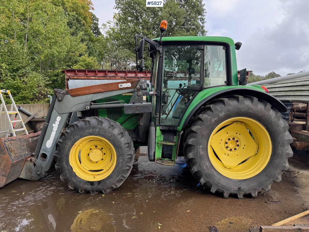 2005 John Deere 6320 w/ front loader. - Traktor: gambar 2 2005 John Deere 6320 w/ front loader. - Traktor: gambar 2
