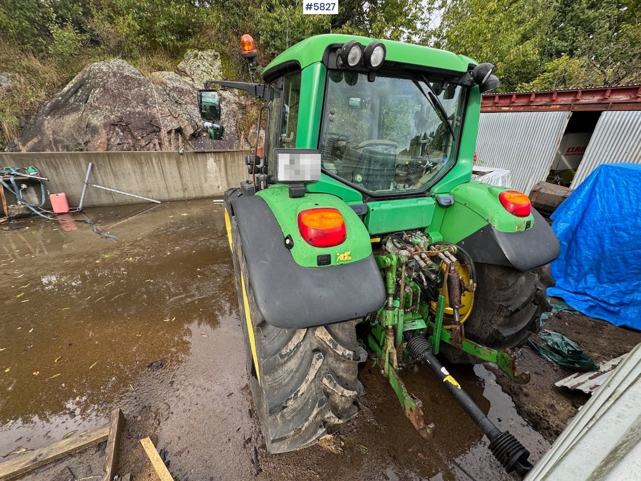 2005 John Deere 6320 w/ front loader. - Traktor: gambar 4 2005 John Deere 6320 w/ front loader. - Traktor: gambar 4