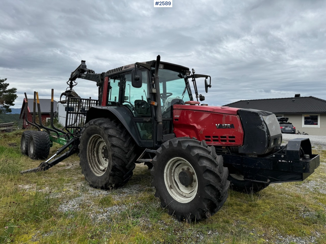 2005 Valtra 6550 Turbo with Kronos 120H 4WD B - Traktor: gambar 4 2005 Valtra 6550 Turbo with Kronos 120H 4WD B - Traktor: gambar 4