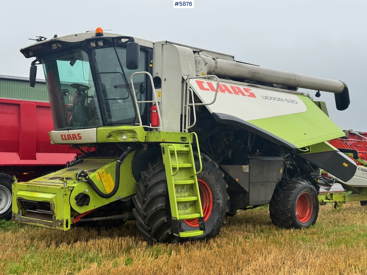 2006 Claas Lexion 530 combine harvester. 1,000 hours. - Pemanen gabungan: gambar 1 2006 Claas Lexion 530 combine harvester. 1,000 hours. - Pemanen gabungan: gambar 1