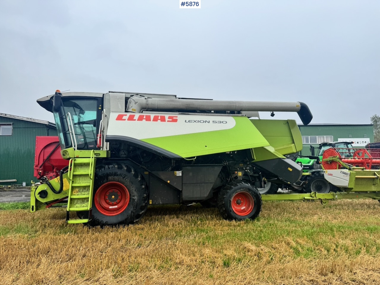 2006 Claas Lexion 530 combine harvester. 1,000 hours. - Pemanen gabungan: gambar 3 2006 Claas Lexion 530 combine harvester. 1,000 hours. - Pemanen gabungan: gambar 3