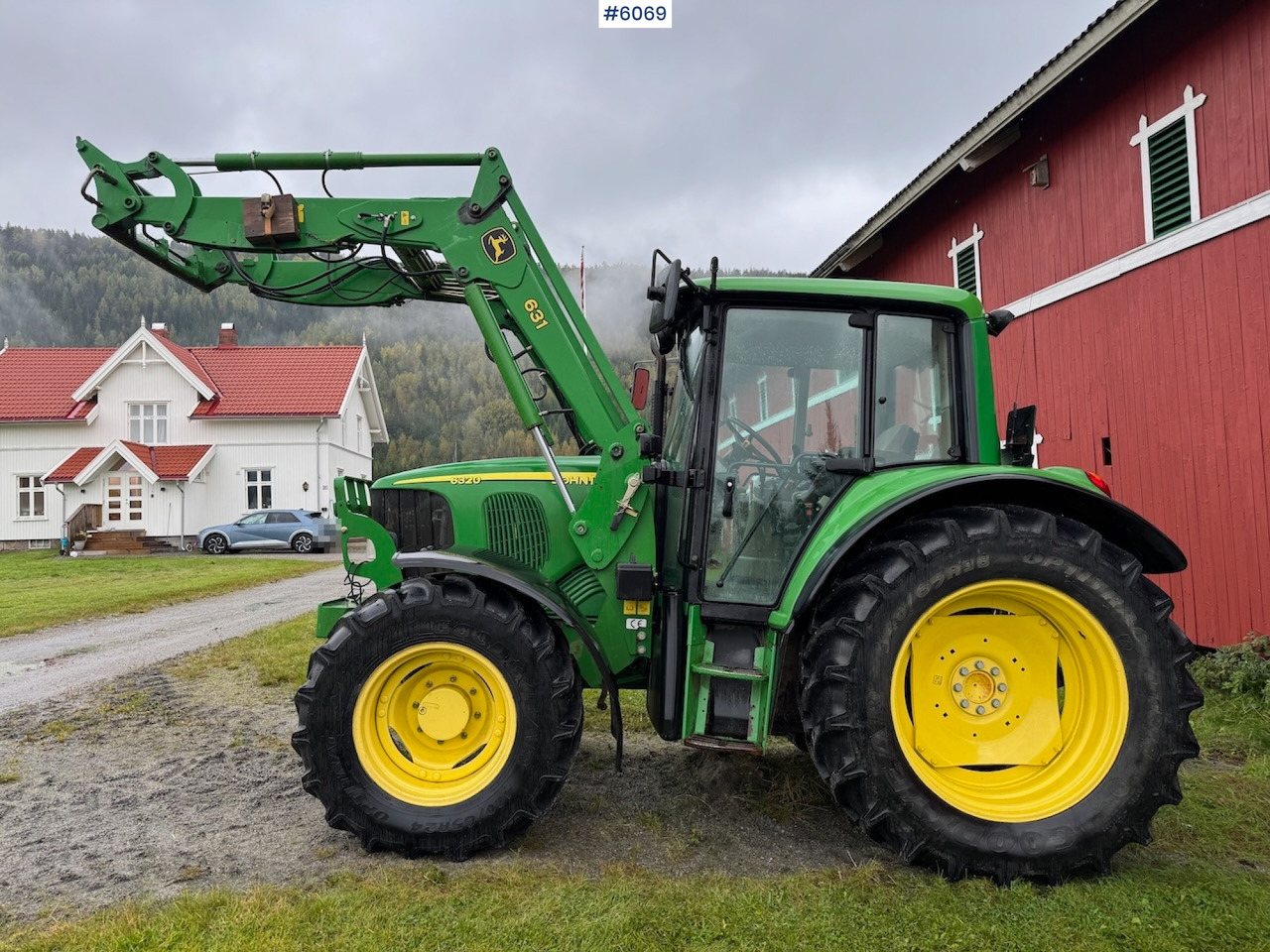 2006 John Deere 6320 w/ front loader, bucket, grapple, pallet fork and chains. Low hours!! - Traktor: gambar 2 2006 John Deere 6320 w/ front loader, bucket, grapple, pallet fork and chains. Low hours!! - Traktor: gambar 2