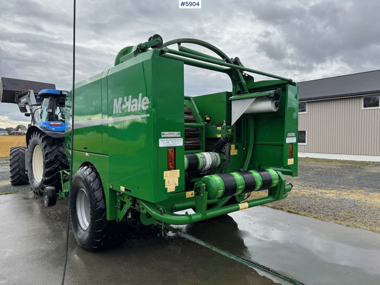 2006 McHale Fusion Kombipresse - Peralatan untuk pembuatan jerami: gambar 5 2006 McHale Fusion Kombipresse - Peralatan untuk pembuatan jerami: gambar 5