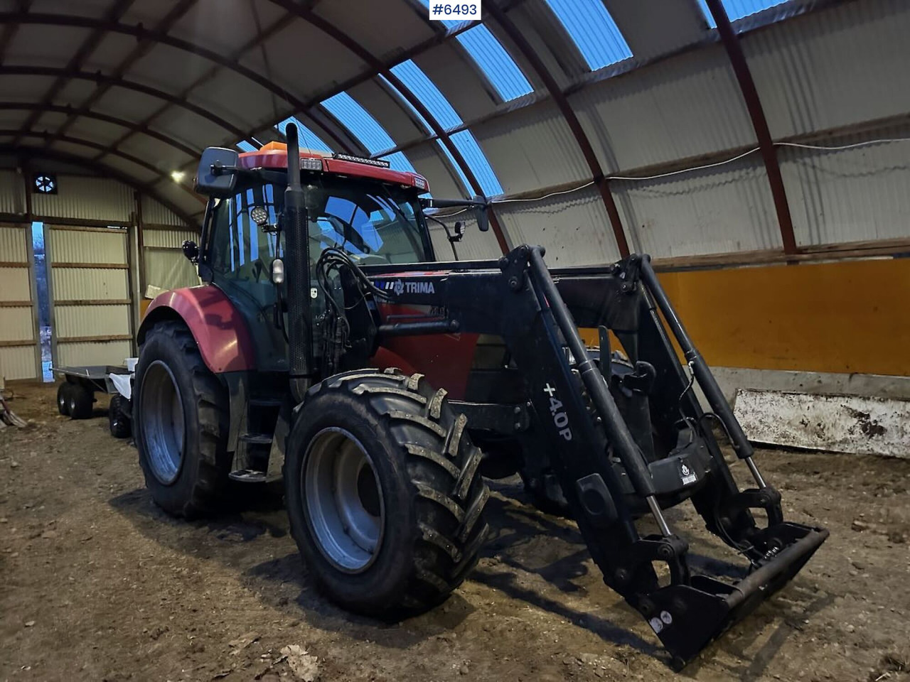 2007 CASE IH MXU 135 Pro 4x4 tractor w/ front loader. - Traktor: gambar 5 2007 CASE IH MXU 135 Pro 4x4 tractor w/ front loader. - Traktor: gambar 5