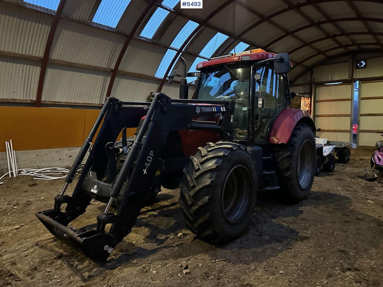 2007 CASE IH MXU 135 Pro 4x4 tractor w/ front loader. - Traktor: gambar 2 2007 CASE IH MXU 135 Pro 4x4 tractor w/ front loader. - Traktor: gambar 2