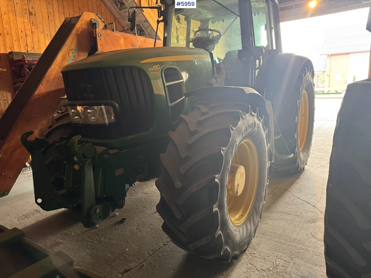 2007 John Deere 6930 w/ Front loader, hydraulics and Front PTO. Rep object. - Traktor: gambar 2 2007 John Deere 6930 w/ Front loader, hydraulics and Front PTO. Rep object. - Traktor: gambar 2