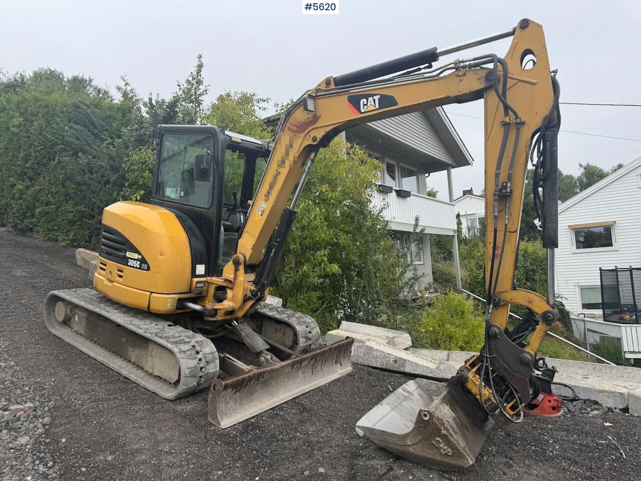 2008 CAT 305C CR Tracked Excavator with Tilt and 2 Buckets - Ekskavator: gambar 1 2008 CAT 305C CR Tracked Excavator with Tilt and 2 Buckets - Ekskavator: gambar 1