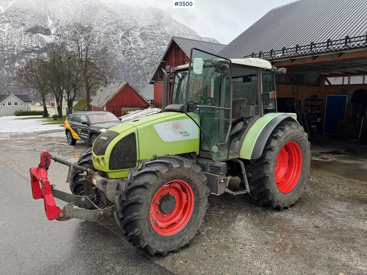 2008 Claas Celtis 446 mit Fronthydraulik - Traktor: gambar 3 2008 Claas Celtis 446 mit Fronthydraulik - Traktor: gambar 3