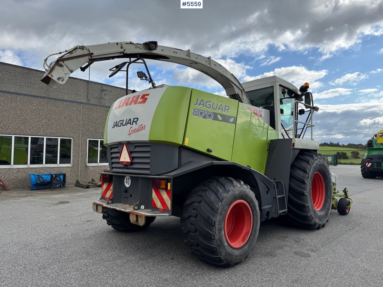 2008 Claas Jaguar 870 - Peralatan untuk pembuatan jerami: gambar 4 2008 Claas Jaguar 870 - Peralatan untuk pembuatan jerami: gambar 4