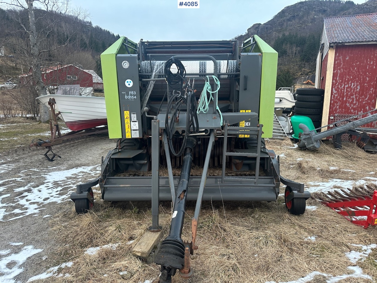 2008 Claas Rollant 354 Rotocut round baler. small repair object - Peralatan untuk pembuatan jerami: gambar 2 2008 Claas Rollant 354 Rotocut round baler. small repair object - Peralatan untuk pembuatan jerami: gambar 2