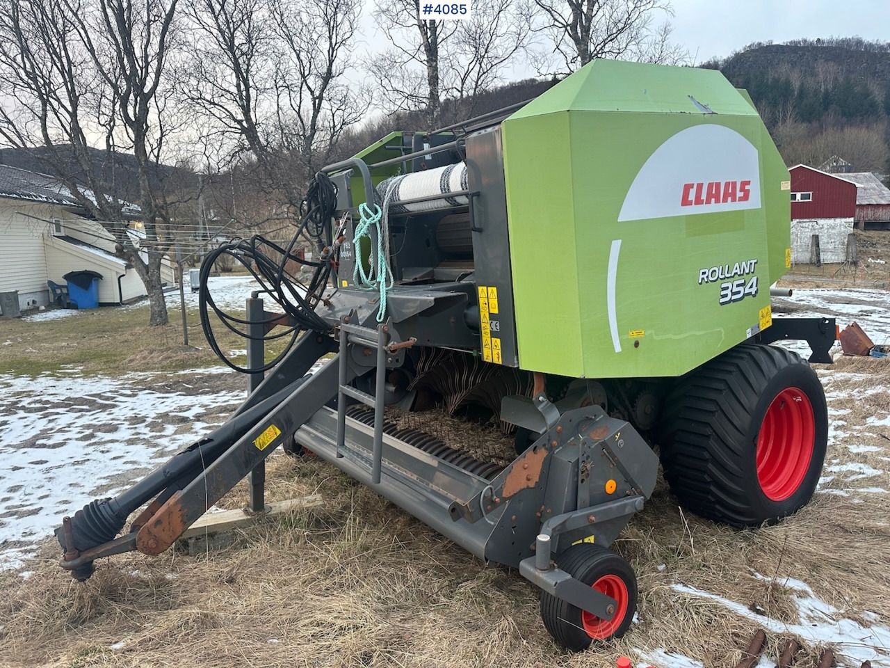 2008 Claas Rollant 354 Rotocut round baler. small repair object - Peralatan untuk pembuatan jerami: gambar 4 2008 Claas Rollant 354 Rotocut round baler. small repair object - Peralatan untuk pembuatan jerami: gambar 4