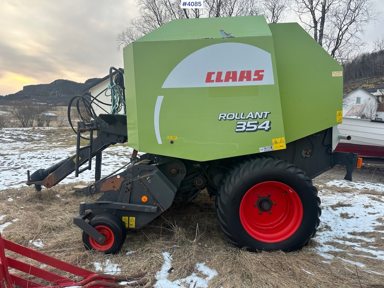 2008 Claas Rollant 354 Rotocut round baler. small repair object - Peralatan untuk pembuatan jerami: gambar 5 2008 Claas Rollant 354 Rotocut round baler. small repair object - Peralatan untuk pembuatan jerami: gambar 5