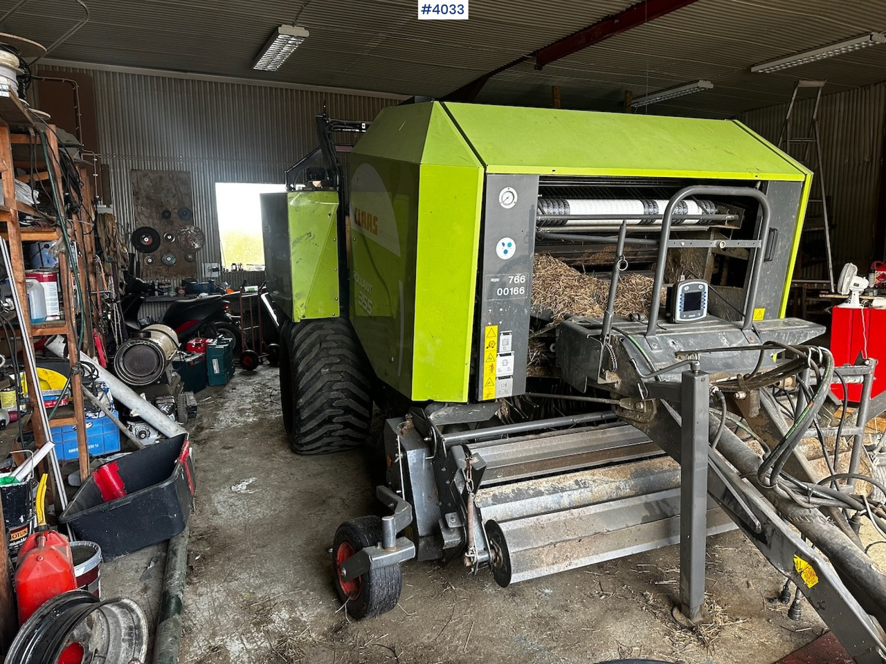 2008 Claas rollant 355 uniwrap round baler press - Peralatan untuk pembuatan jerami: gambar 5 2008 Claas rollant 355 uniwrap round baler press - Peralatan untuk pembuatan jerami: gambar 5