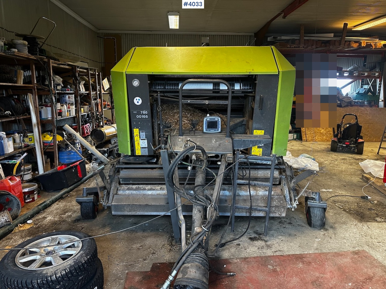 2008 Claas rollant 355 uniwrap round baler press - Peralatan untuk pembuatan jerami: gambar 2 2008 Claas rollant 355 uniwrap round baler press - Peralatan untuk pembuatan jerami: gambar 2