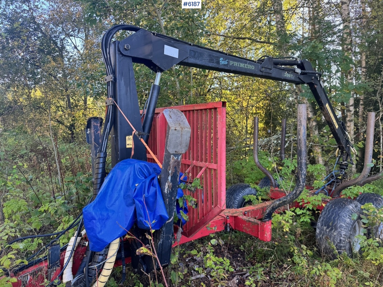 2008 Farmi Primero 3967 Timber trailer. - Trailer pengangkut kayu: gambar 2 2008 Farmi Primero 3967 Timber trailer. - Trailer pengangkut kayu: gambar 2