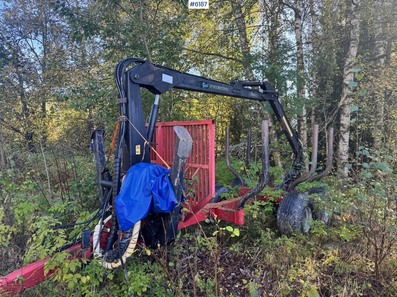 2008 Farmi Primero 3967 Timber trailer. - Trailer pengangkut kayu: gambar 1 2008 Farmi Primero 3967 Timber trailer. - Trailer pengangkut kayu: gambar 1