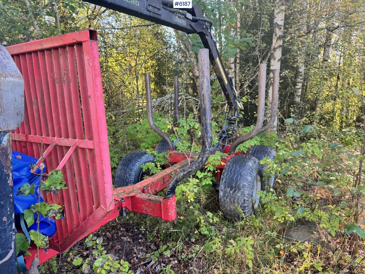 2008 Farmi Primero 3967 Timber trailer. - Trailer pengangkut kayu: gambar 4 2008 Farmi Primero 3967 Timber trailer. - Trailer pengangkut kayu: gambar 4