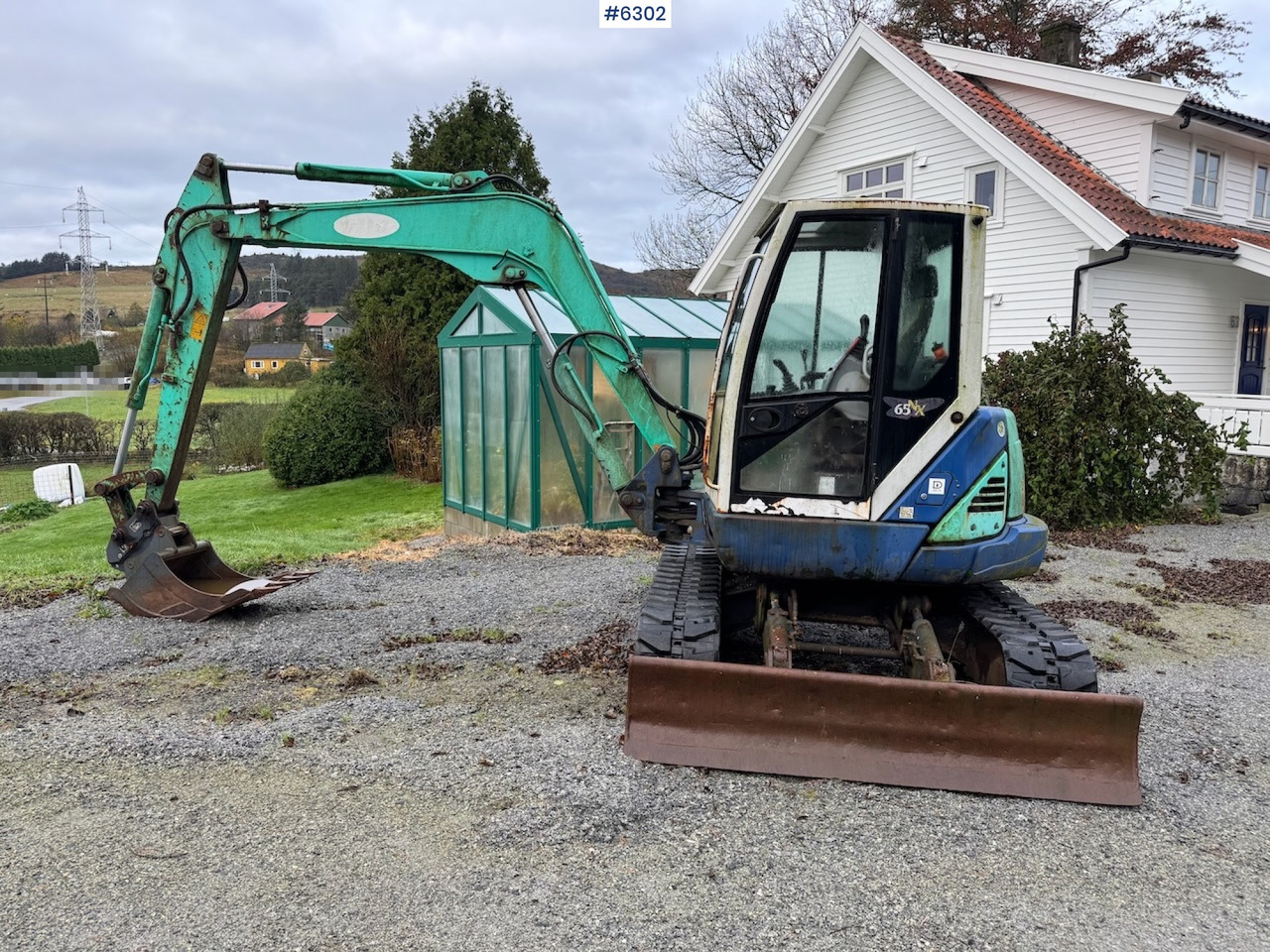 2008 IHI 65VX w/ digging bucket. Rep. object. - Ekskavator: gambar 1 2008 IHI 65VX w/ digging bucket. Rep. object. - Ekskavator: gambar 1