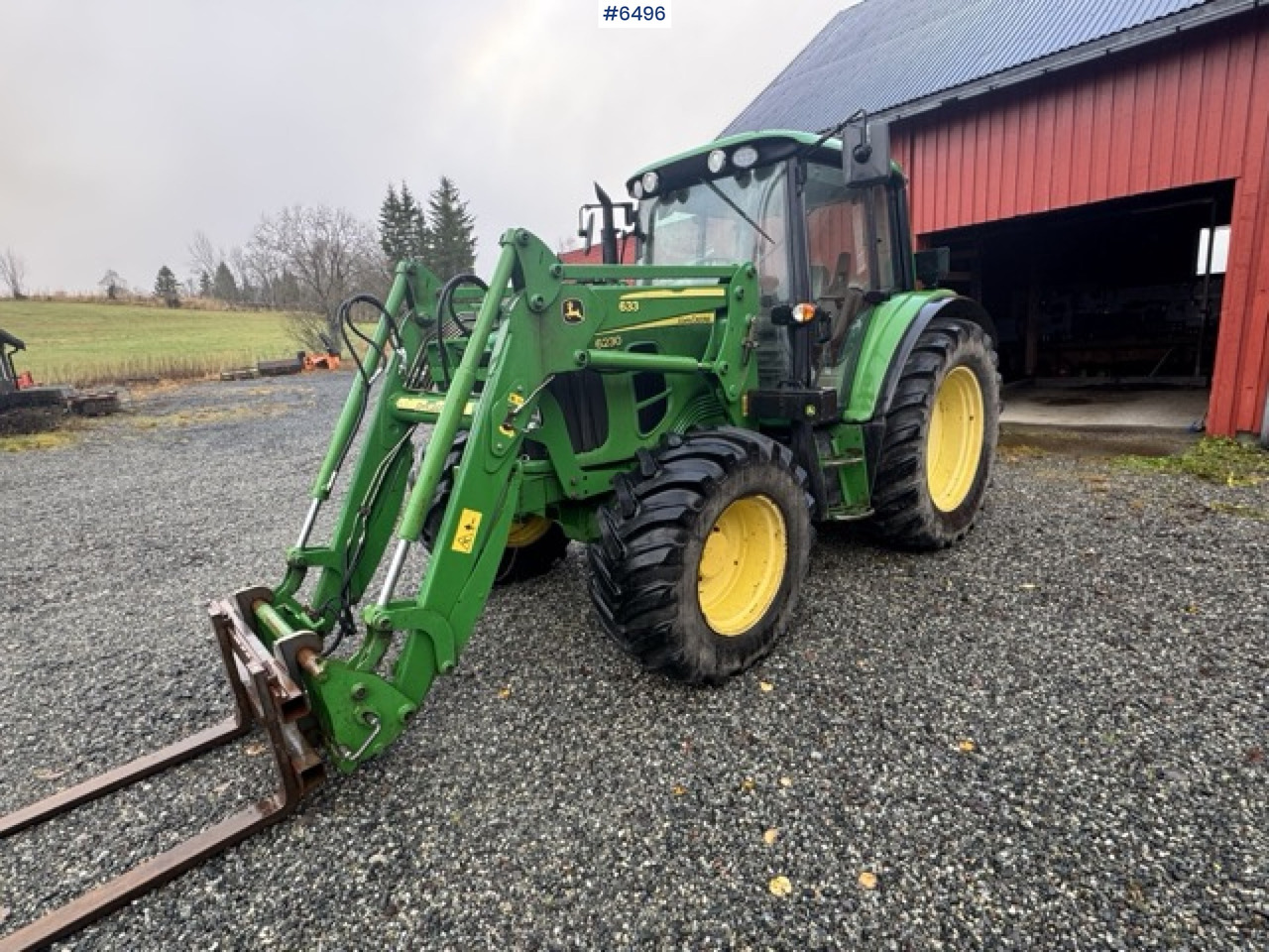 2008 John Deere 6230 Premium with front loader and 3rd function - Traktor: gambar 1 2008 John Deere 6230 Premium with front loader and 3rd function - Traktor: gambar 1